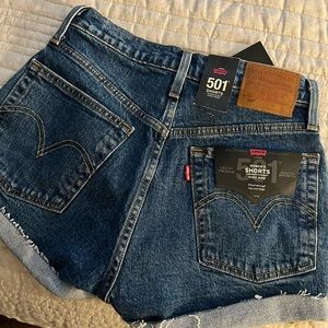 Levi’s premium 501 shorts size 25